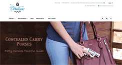 Desktop Screenshot of itsinthebagboutique.com